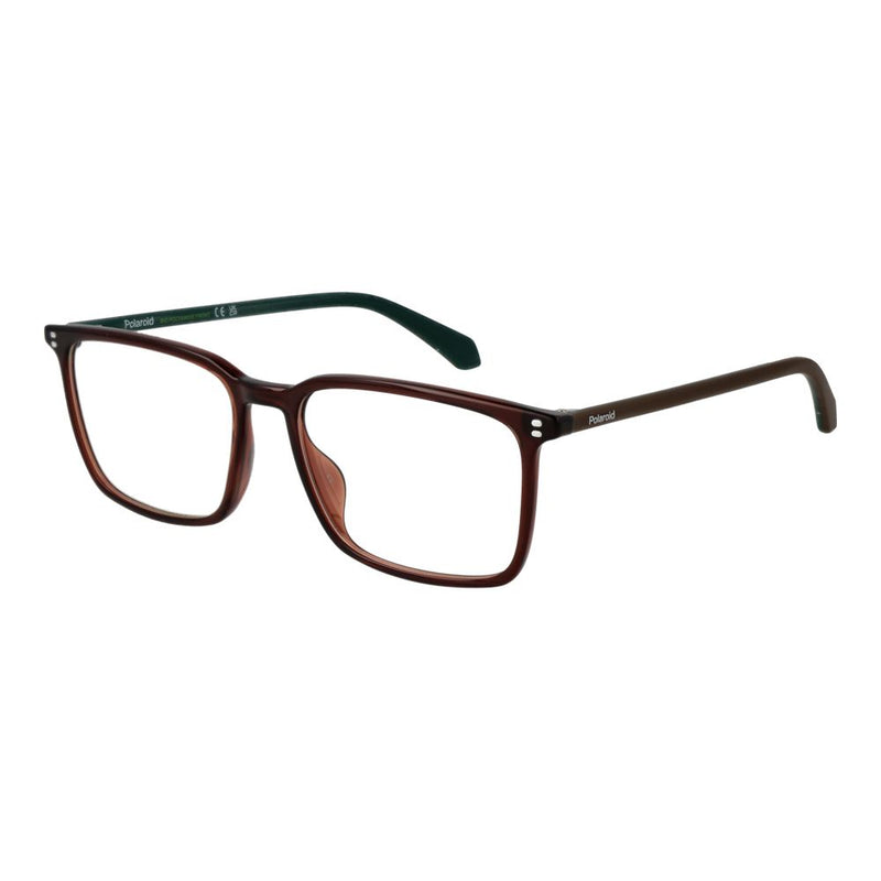 Polaroid Brown Polyamide Glasses Frames for Men