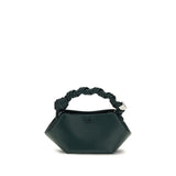 Ganni Bicolor Recycled Leather Shoulder Bag