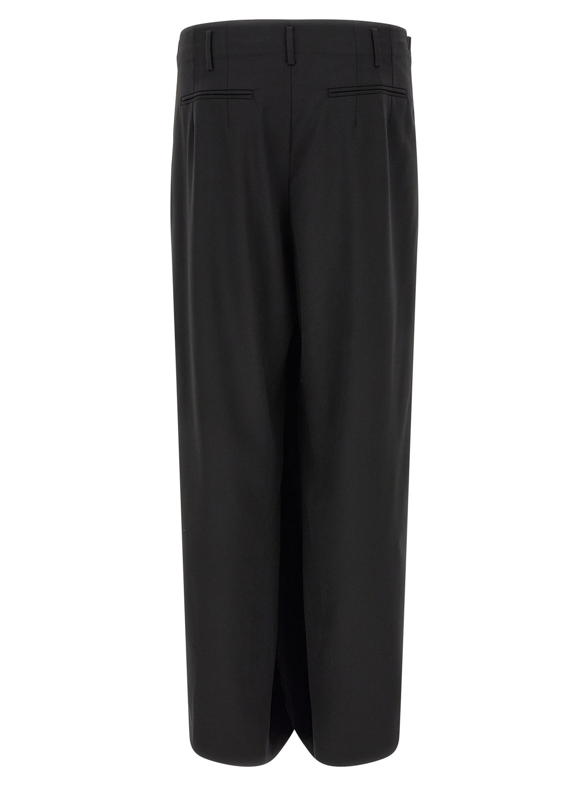 Kiko Kostadinov Black Virgin Wool Dress Pants