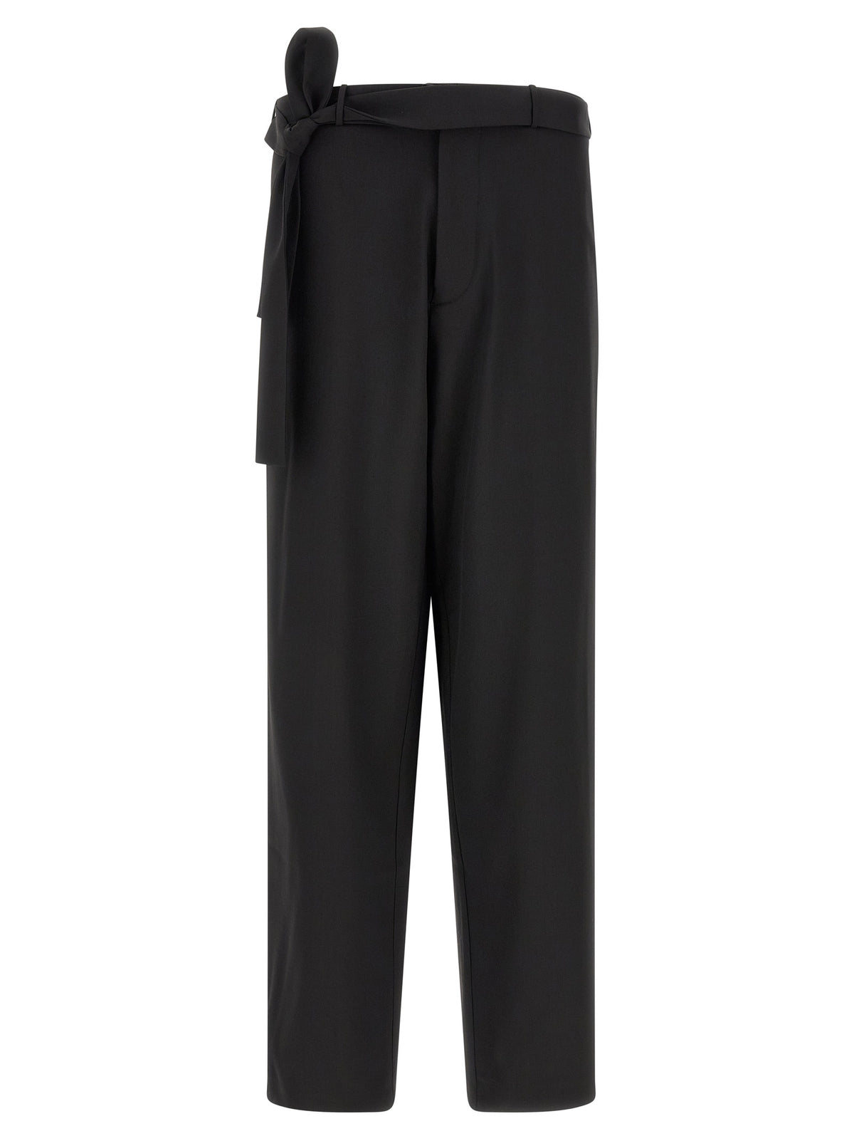 Kiko Kostadinov Black Virgin Wool Dress Pants