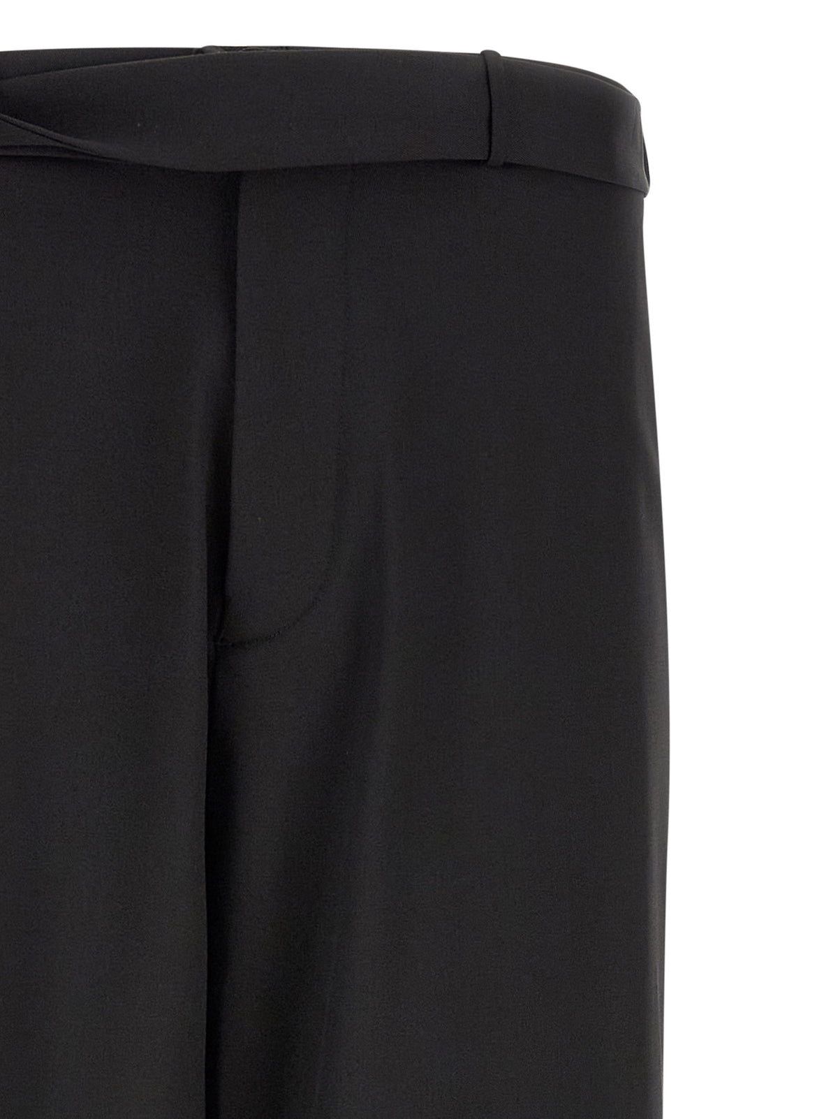 Kiko Kostadinov Black Virgin Wool Dress Pants
