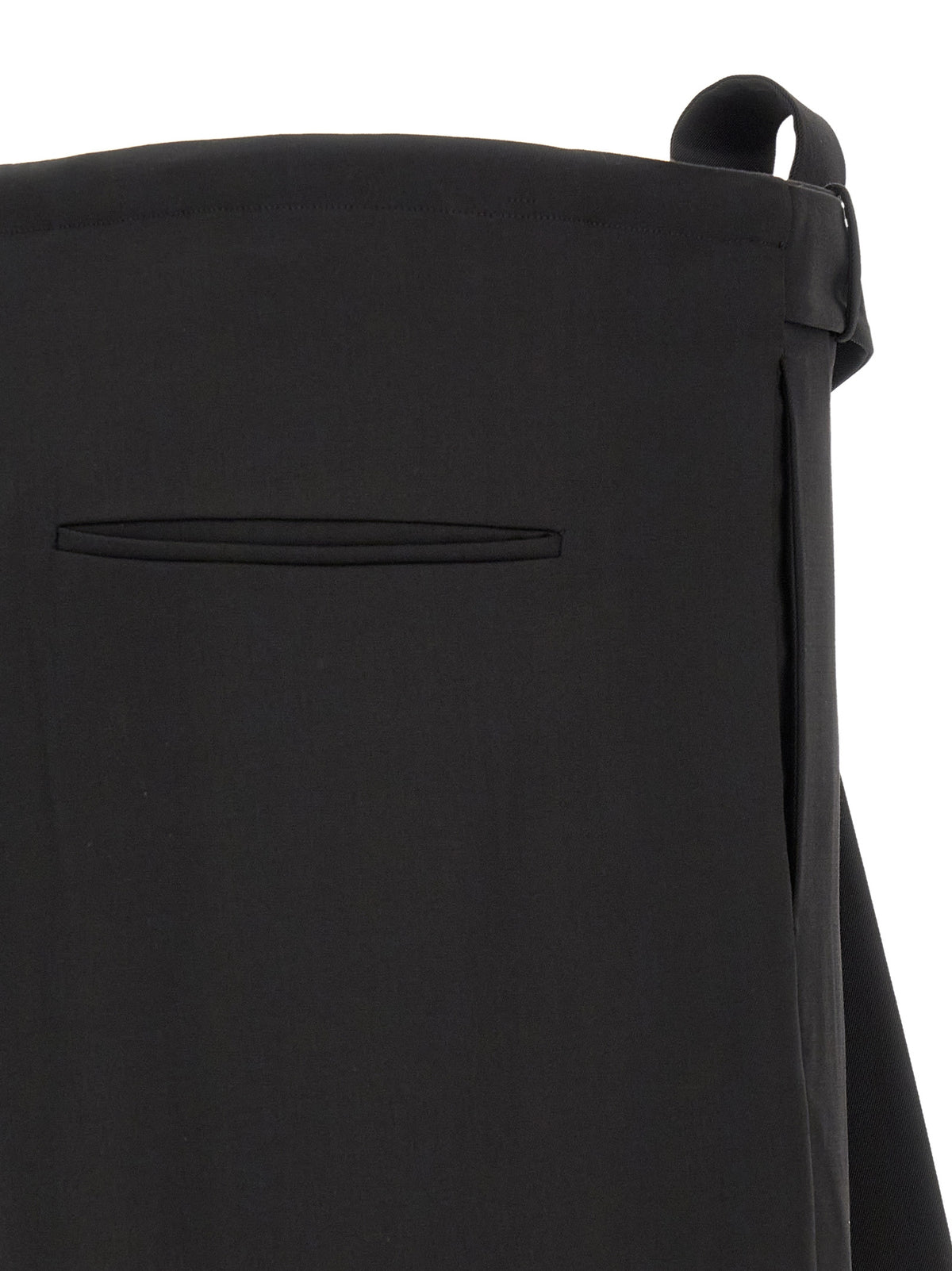 Kiko Kostadinov Black Virgin Wool Dress Pants