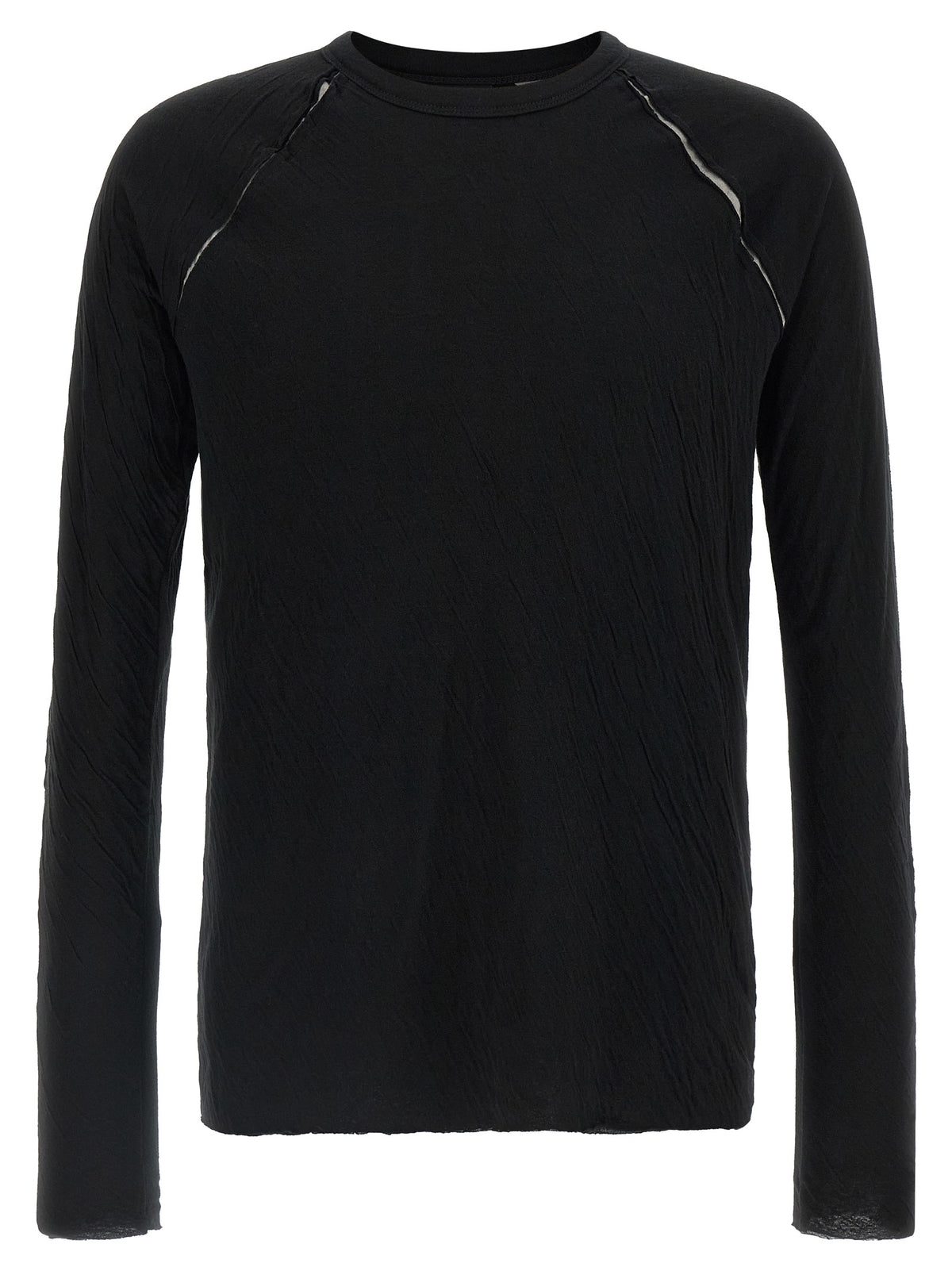 Thom Krom Black Cotton T-Shirt
