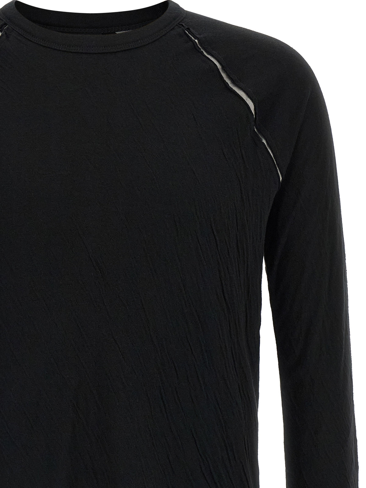 Thom Krom Black Cotton T-Shirt