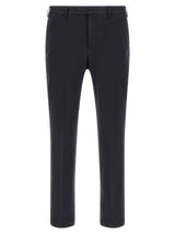 PT Torino Blue Cotton Casual Pants