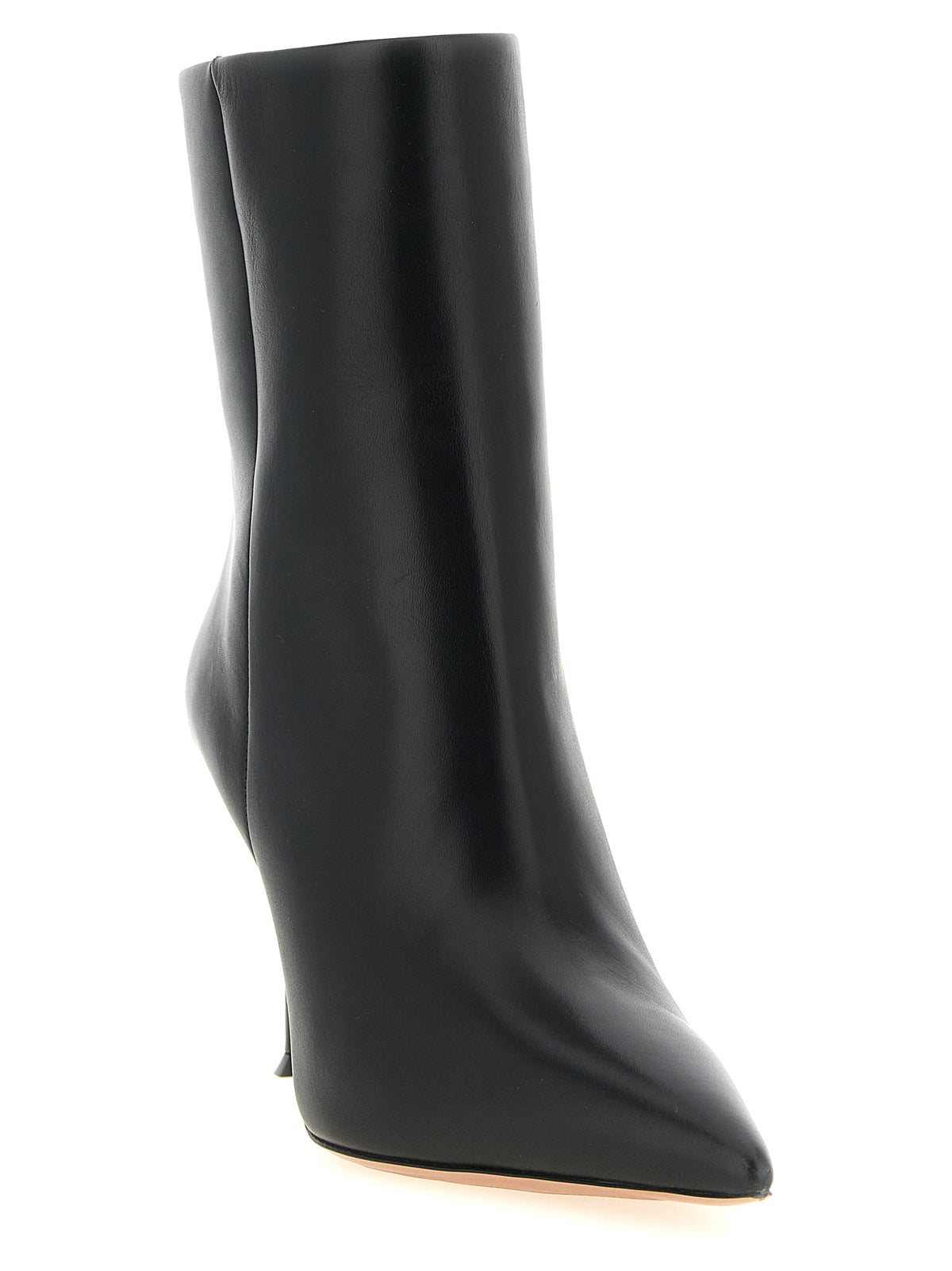 Aquazzura Black Calfskin Ankle Boots