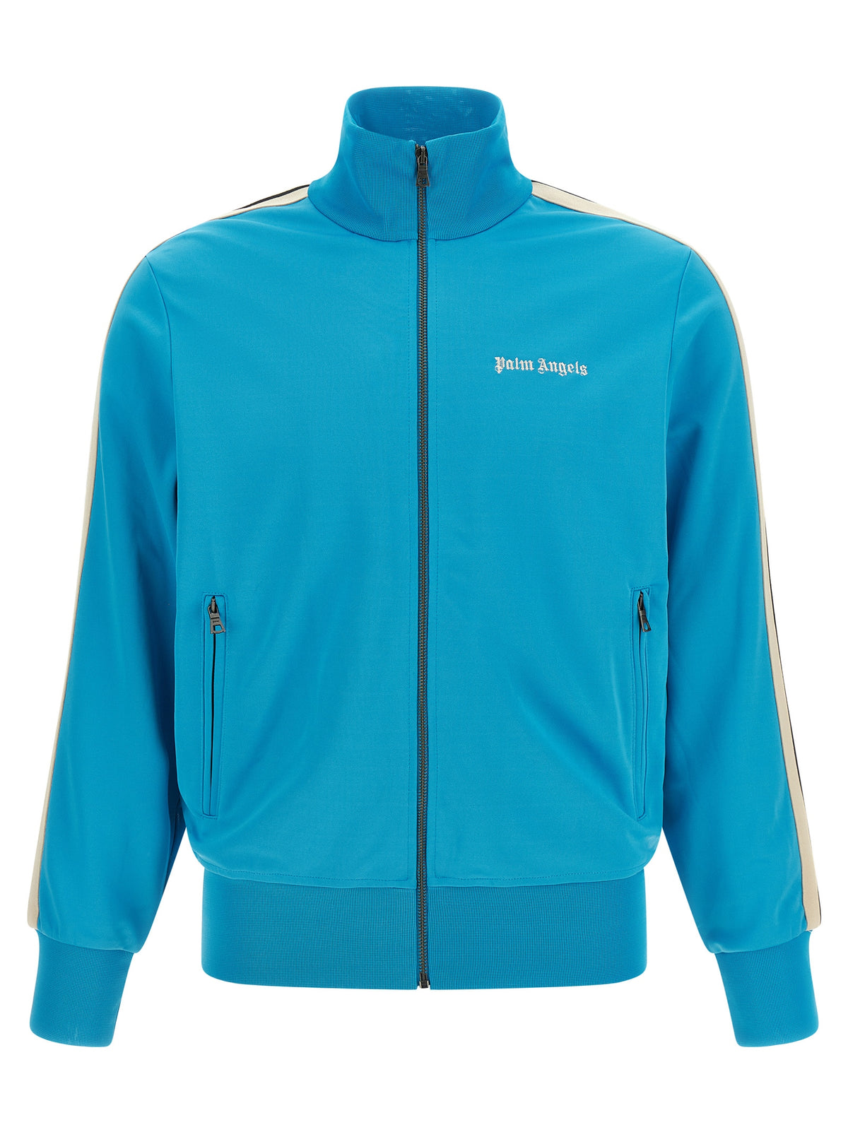 Palm Angels Blue Polyester Sweatshirt