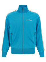 Palm Angels Blue Polyester Sweatshirt