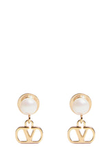 Valentino Garavani Gold Brass Earrings