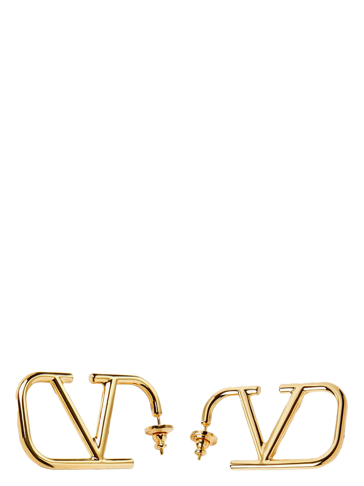 Valentino Garavani Gold Brass Earrings