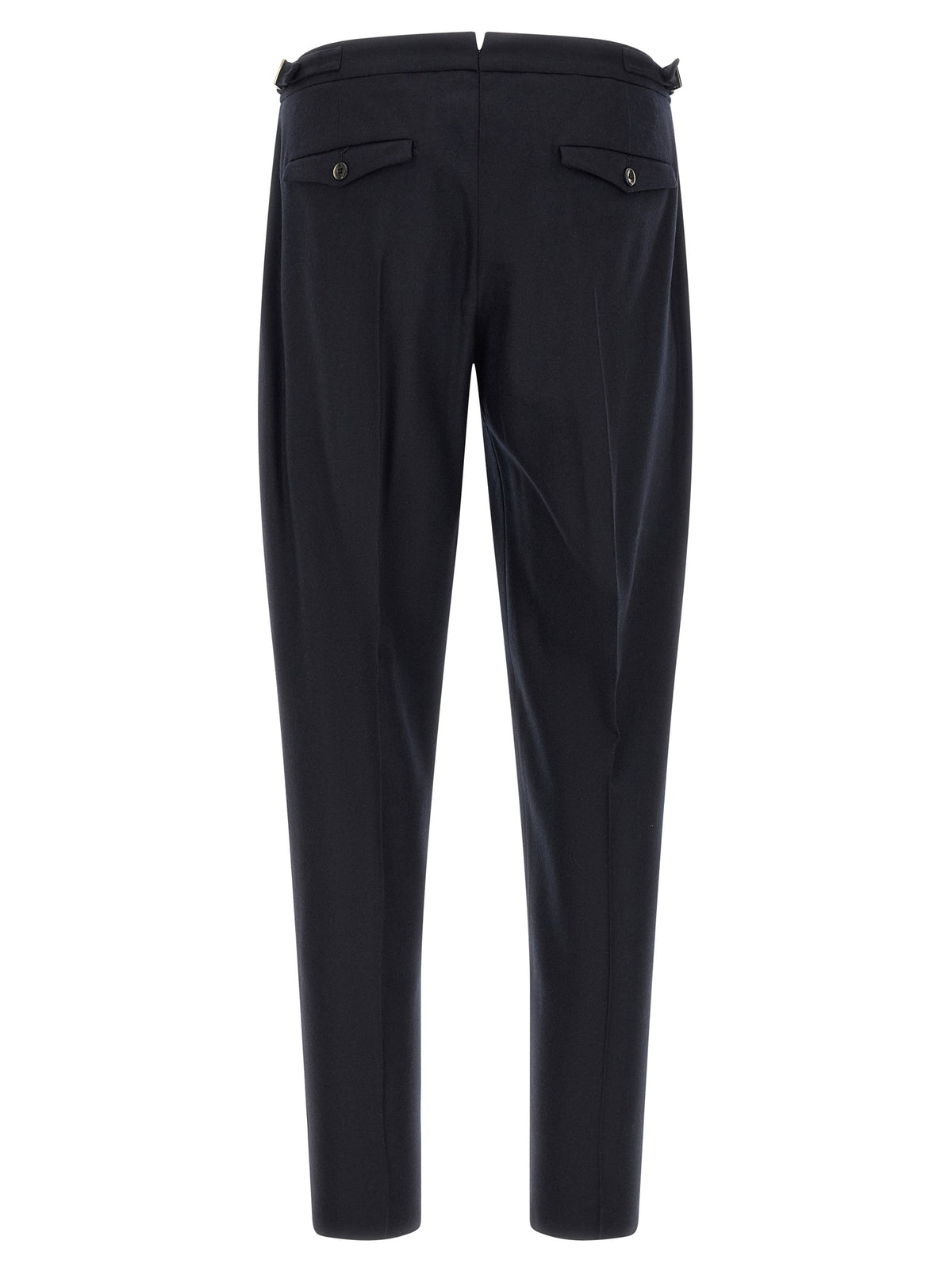 PT Torino Black Virgin Wool Dress Pants