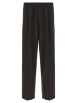 CELLAR DOOR Brown Virgin Wool Dress Pants
