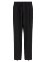 CELLAR DOOR Black Virgin Wool Dress Pants