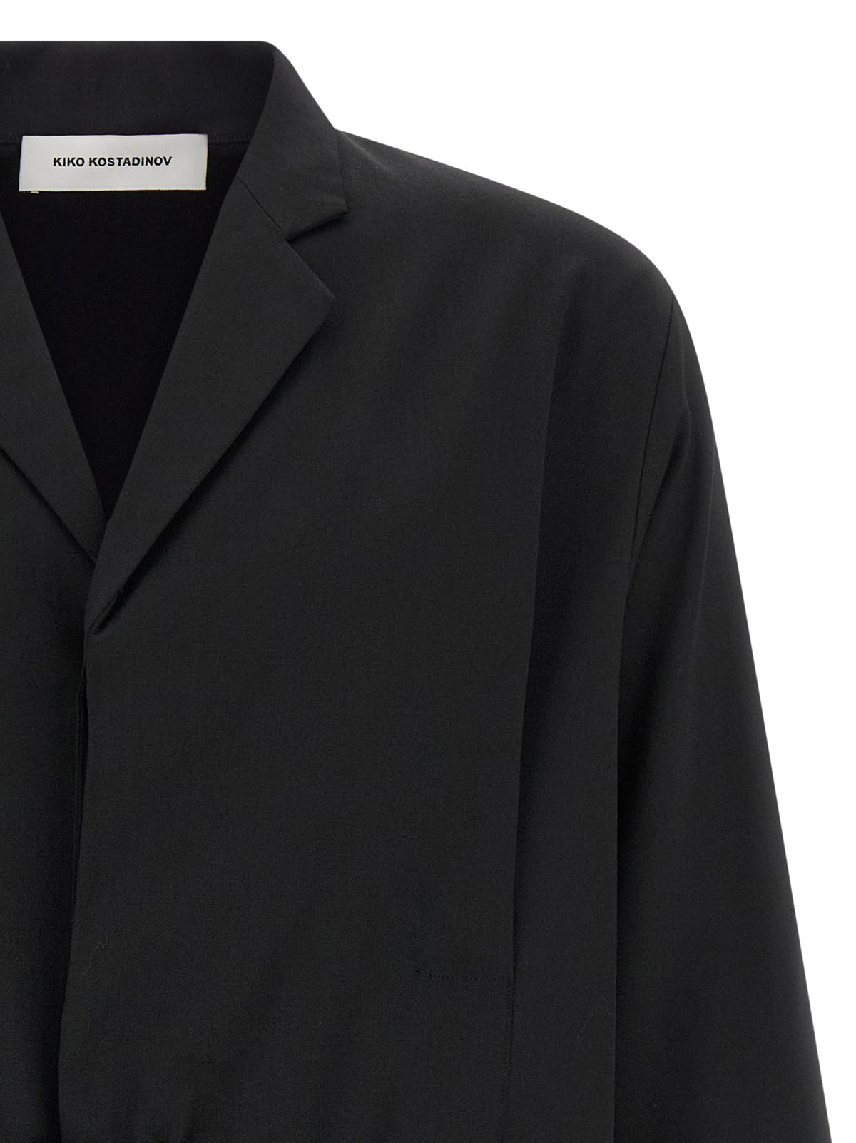 Kiko Kostadinov Black Virgin Wool Blazer