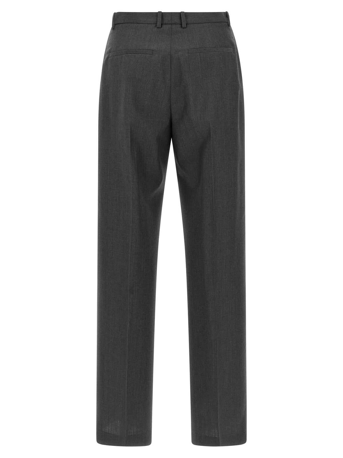 Jil Sander Gray Wool Dress Pants