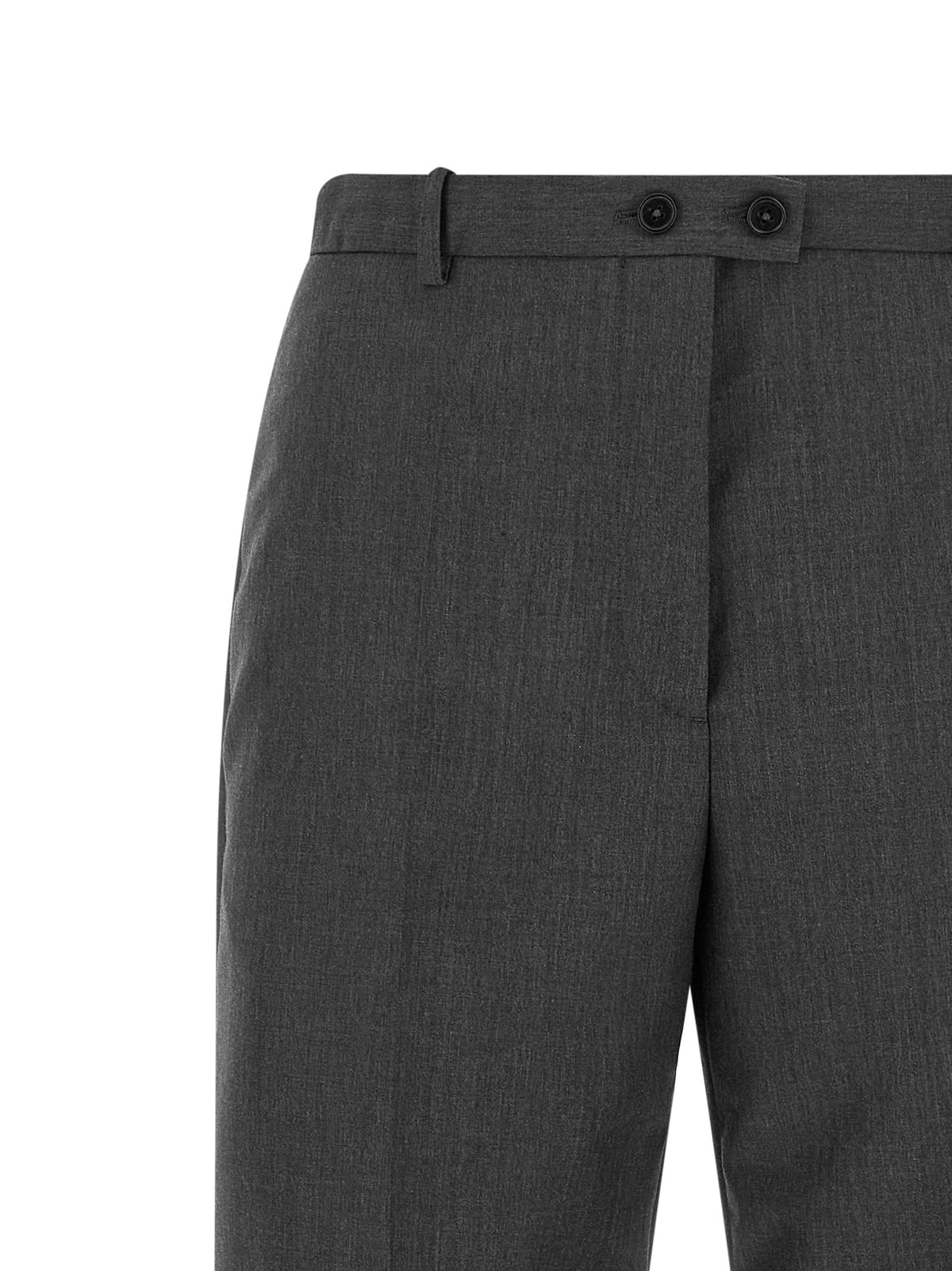 Jil Sander Gray Wool Dress Pants