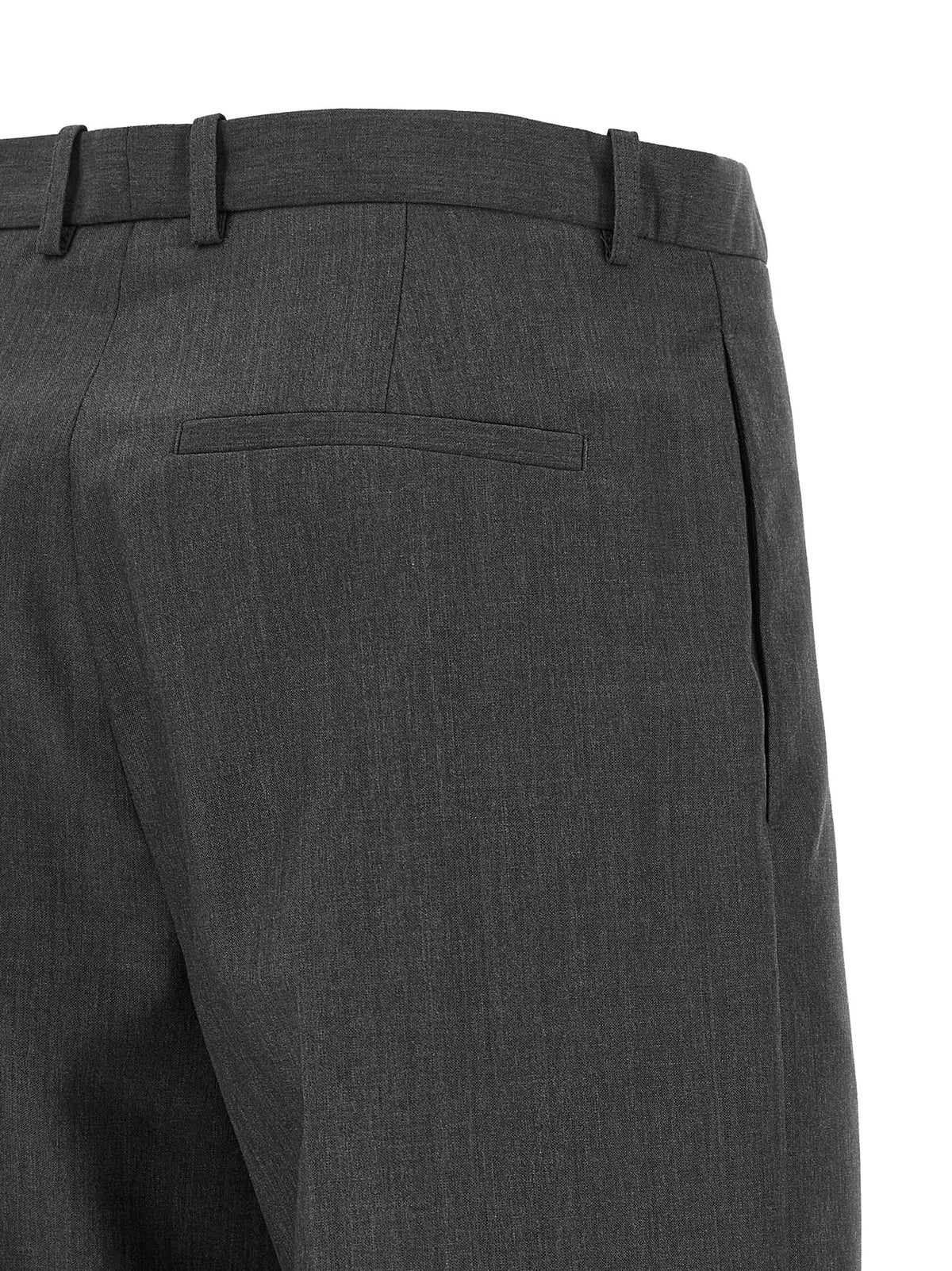 Jil Sander Gray Wool Dress Pants