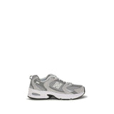 New Balance Gray Polyamide Athletic Sneakers