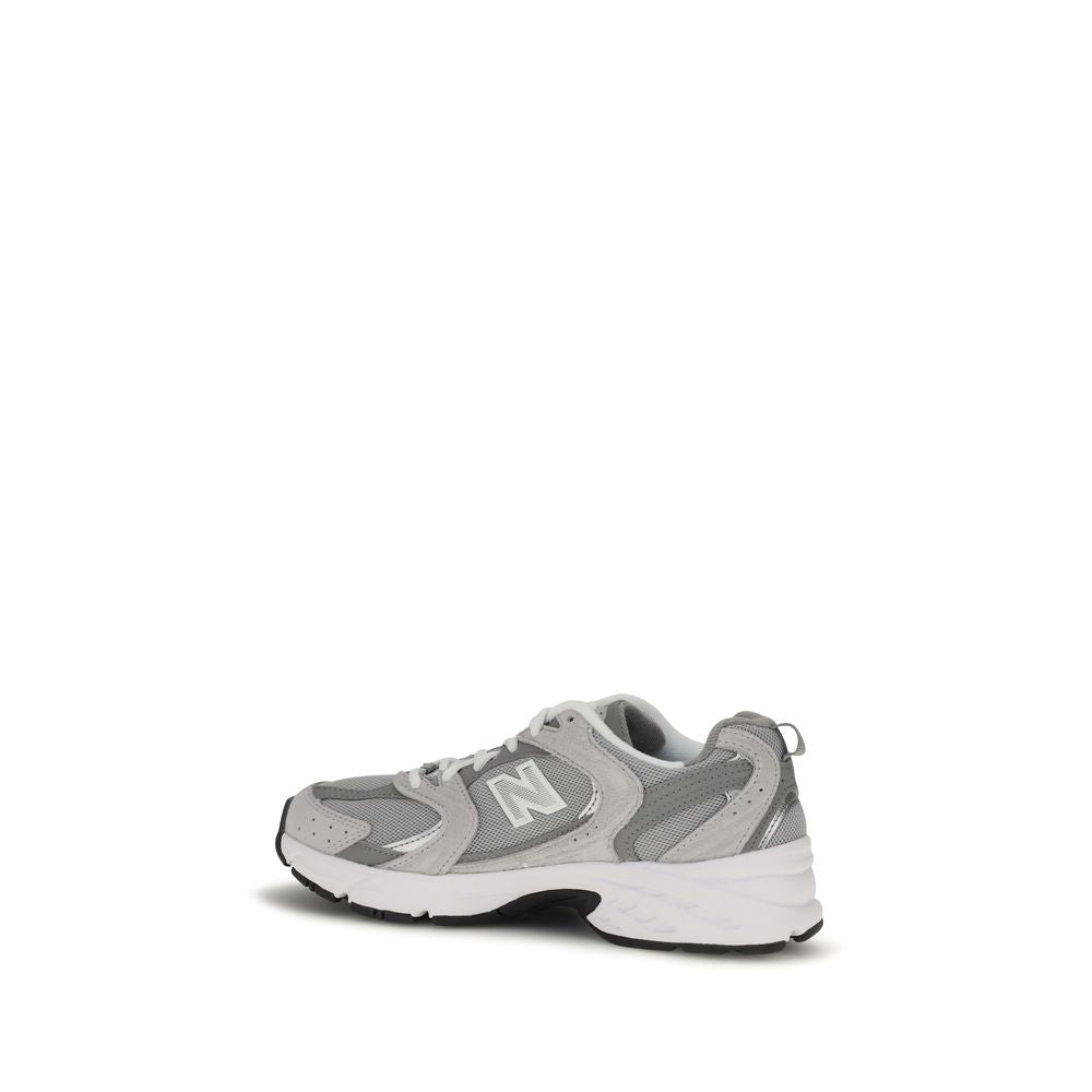 New Balance Gray Polyamide Athletic Sneakers