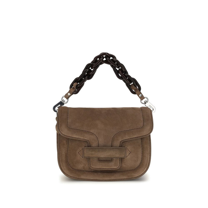 Pierre Hardy Alphaville Brown Goatskin Shoulder Bag