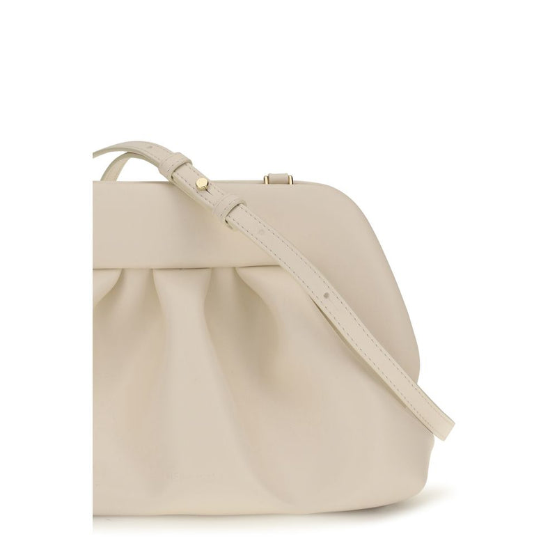 THEMOIRè Bios Beige Polyethylene Clutch Bag