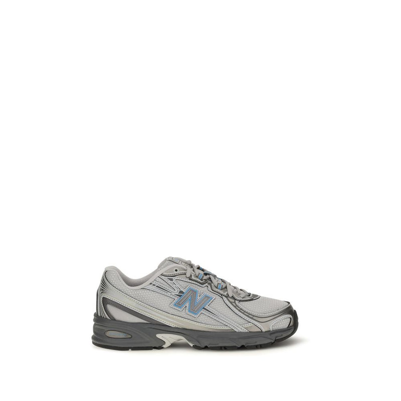 New Balance 740 Gray Fabric Athletic Sneakers for Men