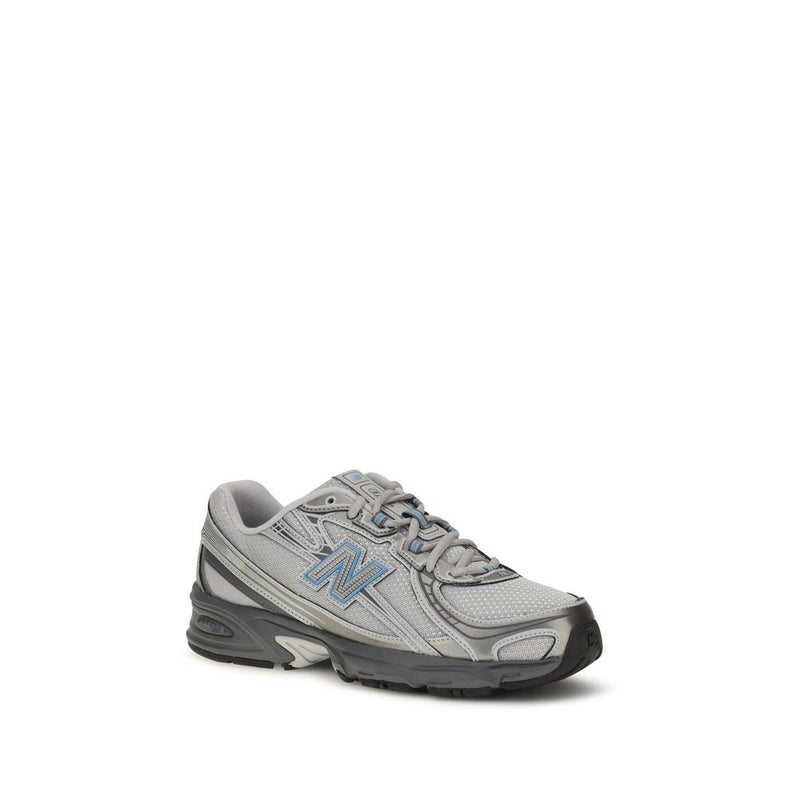 New Balance 740 Gray Fabric Athletic Sneakers for Men