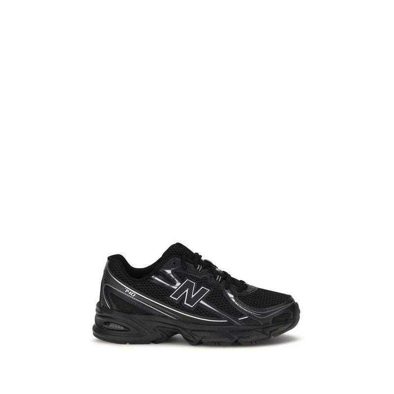 New Balance 740 Black Polyamide Athletic Sneakers for Women