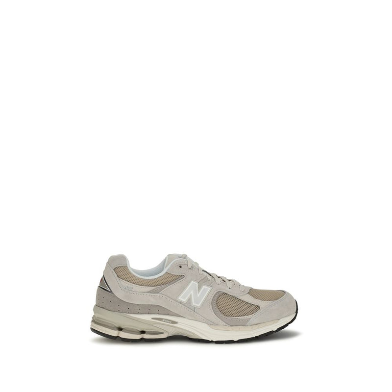 New Balance 2002R Beige Fabric Athletic Sneakers for Men