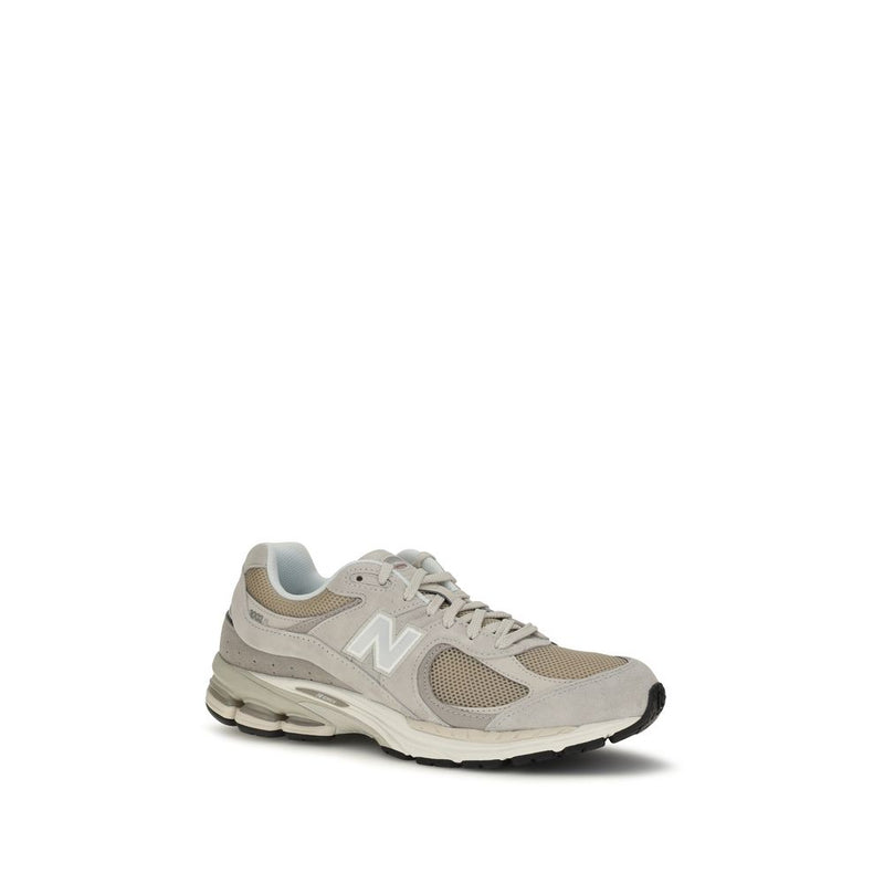 New Balance 2002R Beige Fabric Athletic Sneakers for Men