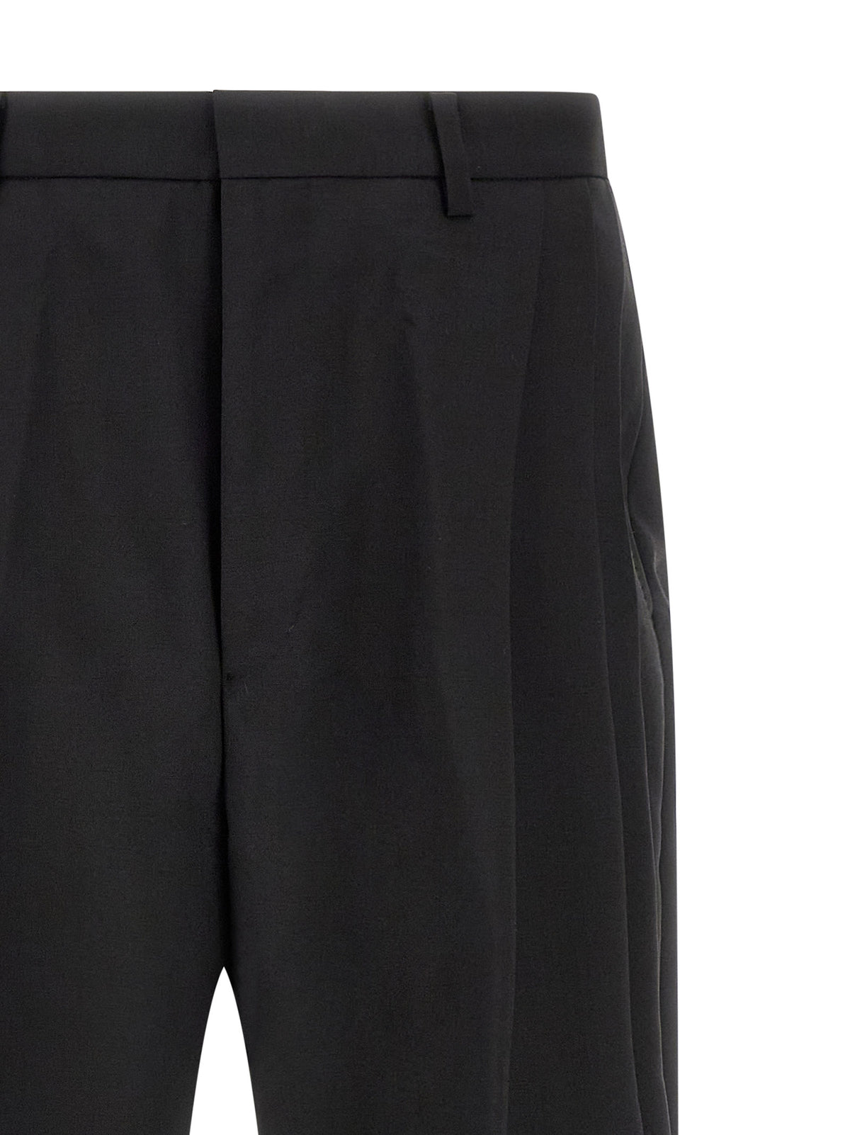 Kiko Kostadinov Black Wool Dress Pants