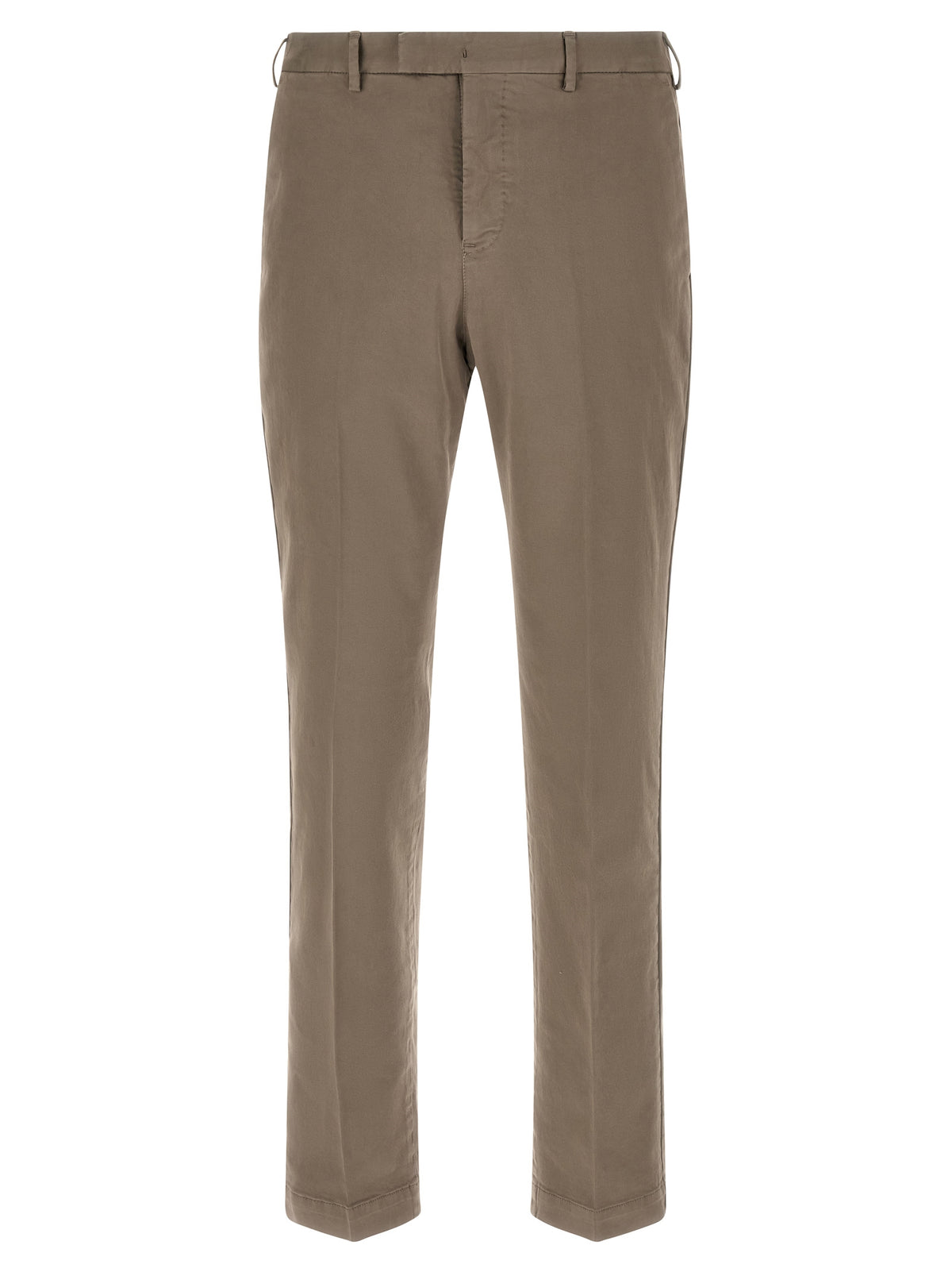 PT Torino Beige Cotton Casual Pants