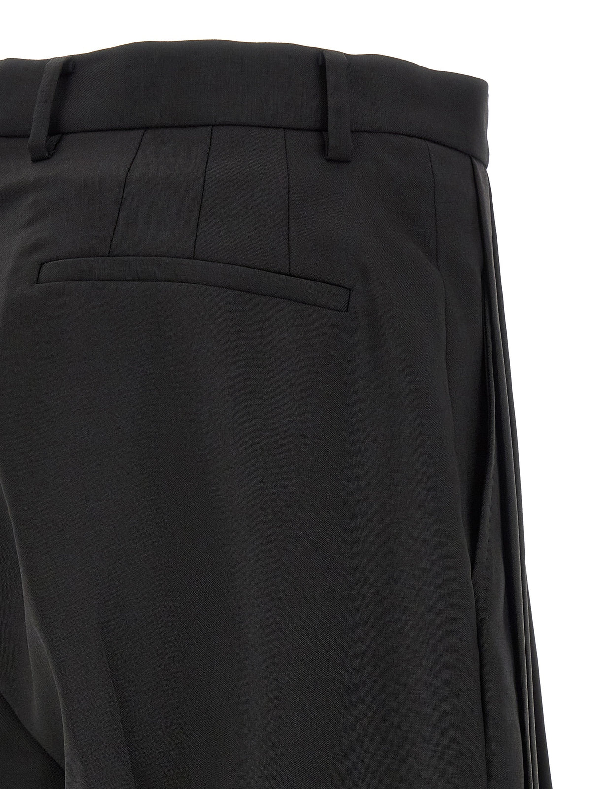 Kiko Kostadinov Black Wool Dress Pants