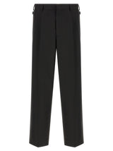 CELLAR DOOR Black Polyester Casual Pants
