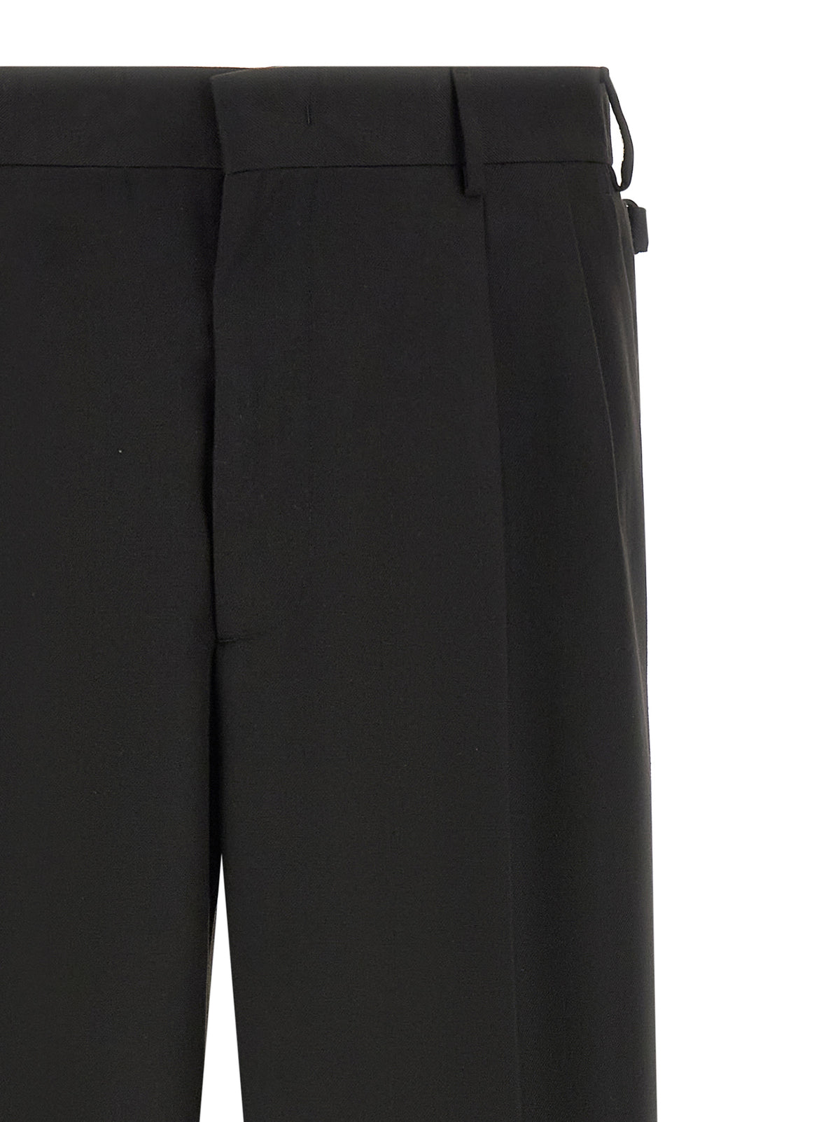 CELLAR DOOR Black Polyester Casual Pants