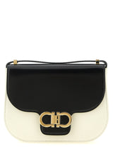 Ferragamo Bicolor Calfskin Crossbody Bag