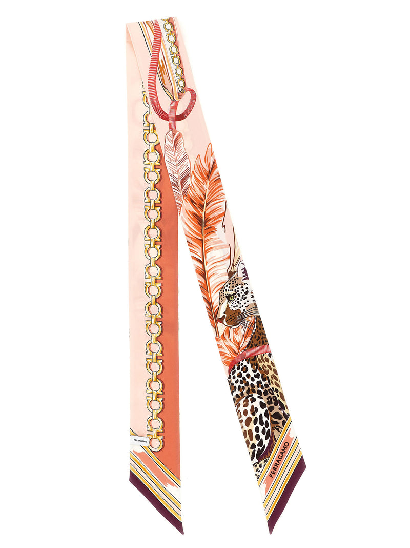 Ferragamo Felindra Multicolor Silk Foulard
