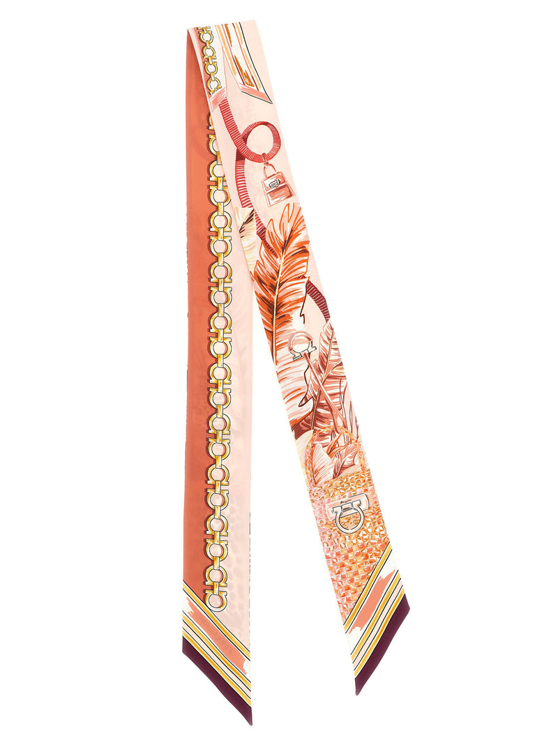 Ferragamo Felindra Multicolor Silk Foulard