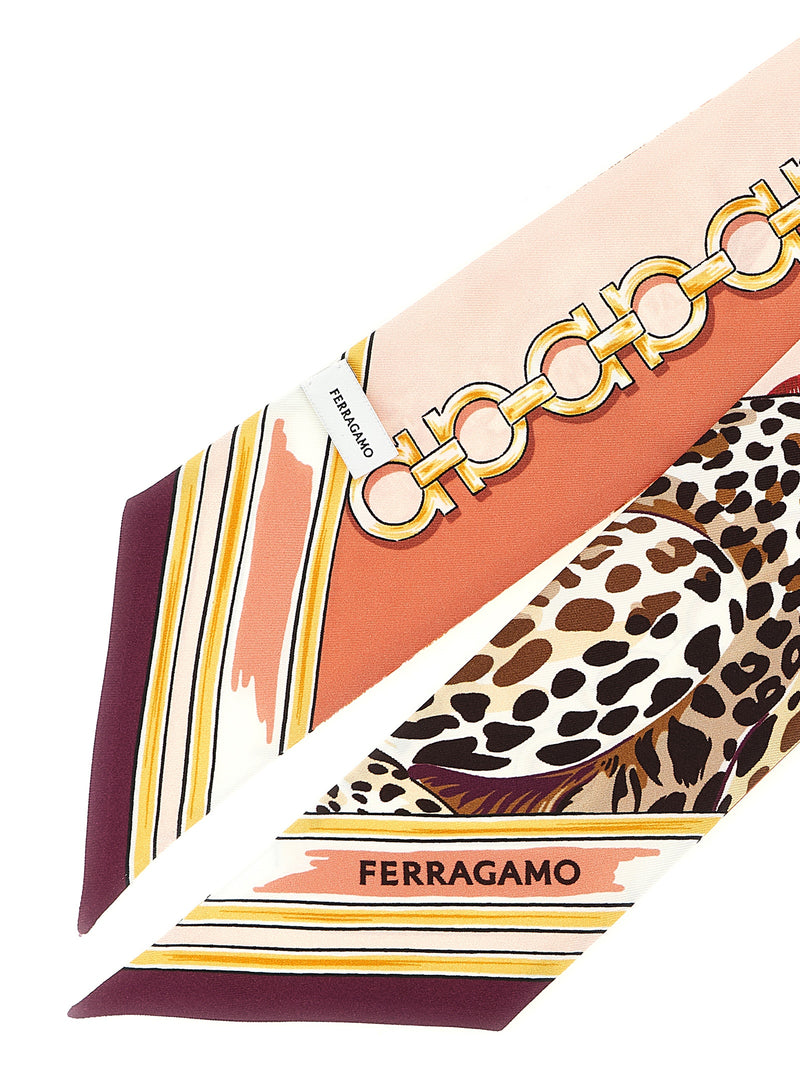 Ferragamo Felindra Multicolor Silk Foulard