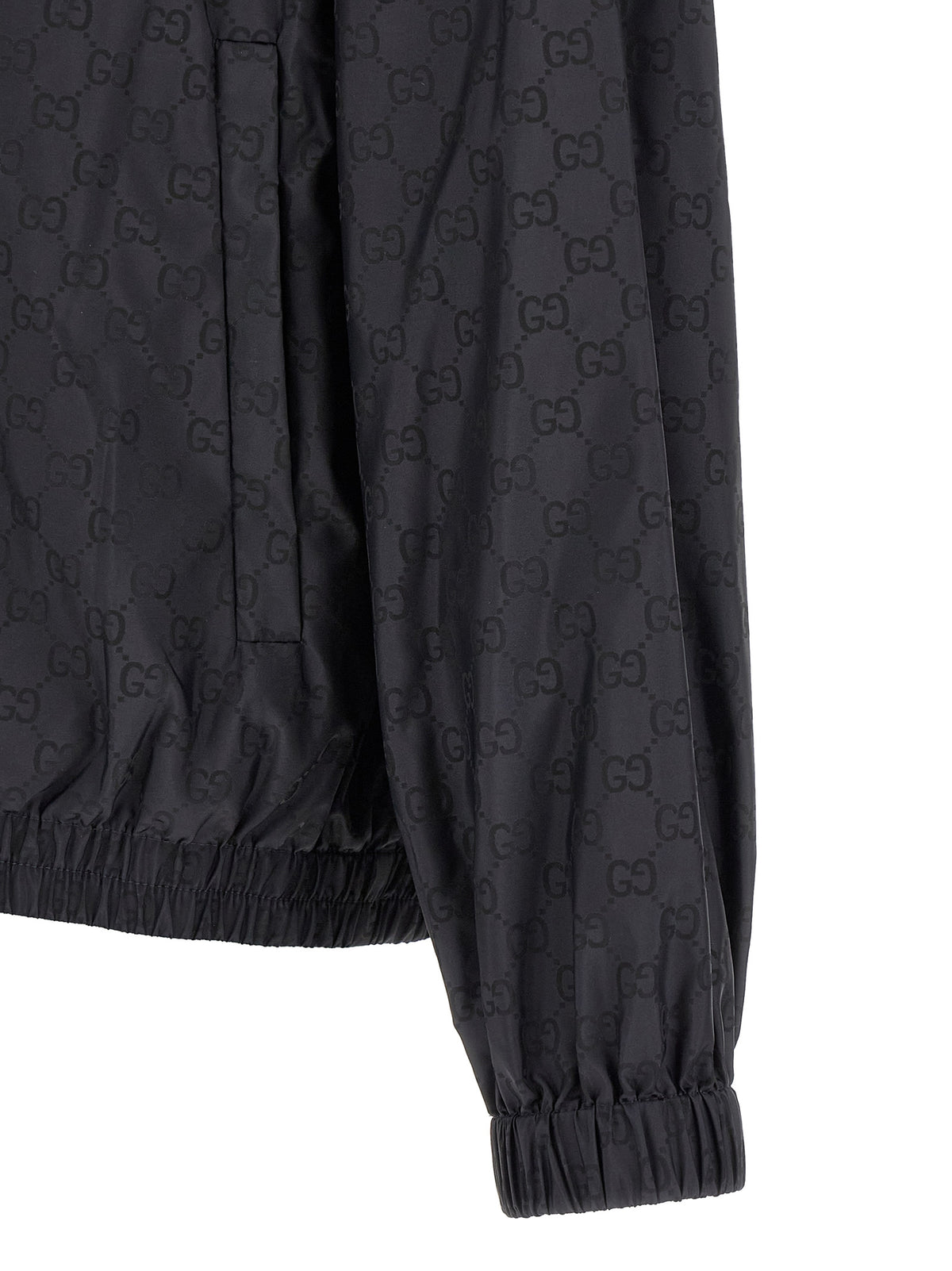 Gucci Black Polyamide Shell Jacket