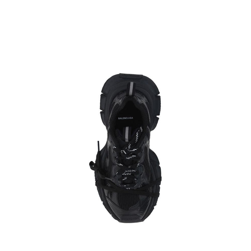 Balenciaga Black Polyurethane 3XL Chunky Sneakers for Women