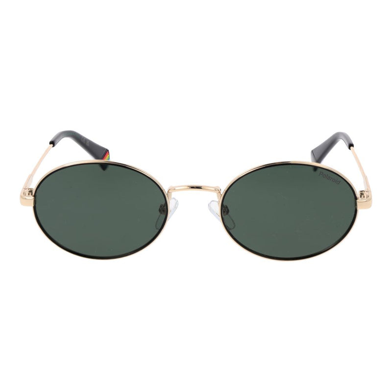 Polaroid Gold Metal Sunglasses for Unisex