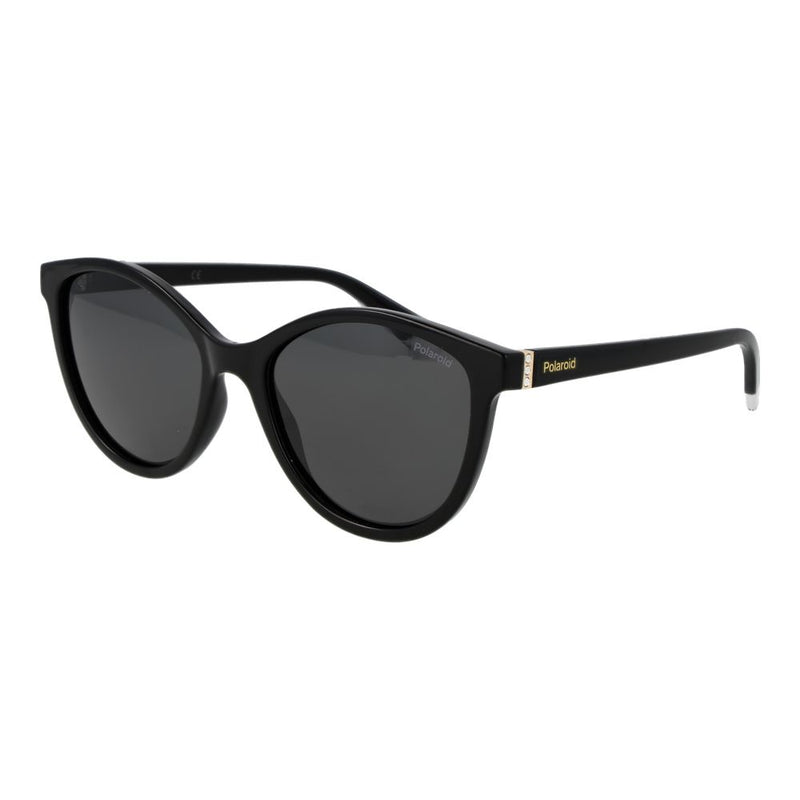 Polaroid Black Polycarbonate Cat Eye Sunglasses for Women
