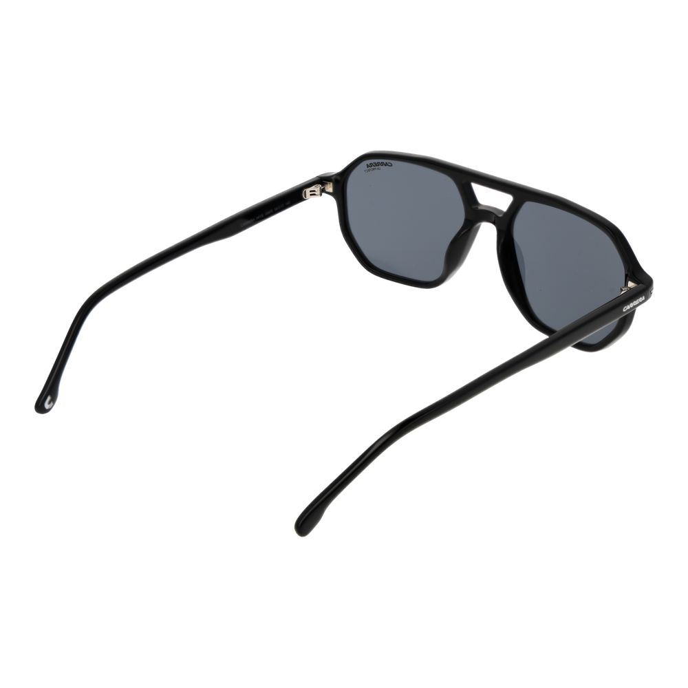 Carrera Black Men Sunglasses - Stylish Geometric Design