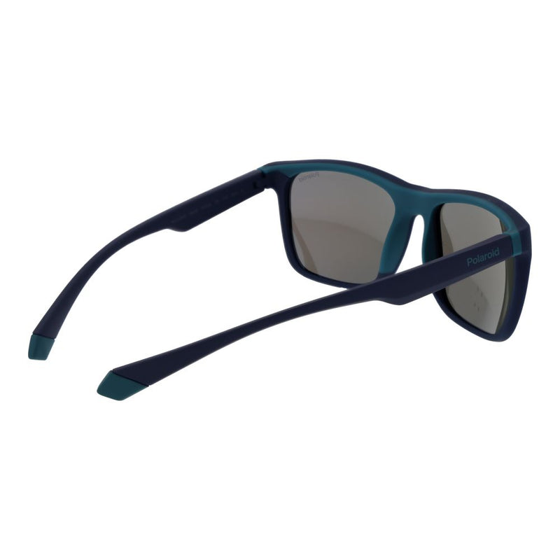 Polaroid Blue Plastic Sunglasses - Polarized & Mirrored
