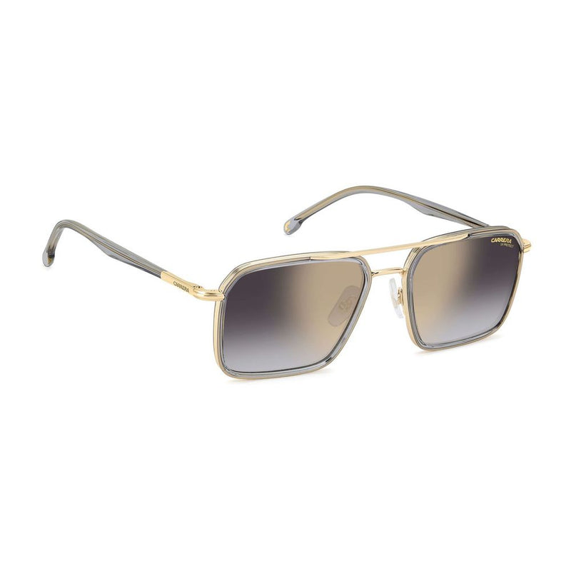 Carrera Gold Plastic Aviator Sunglasses for Men