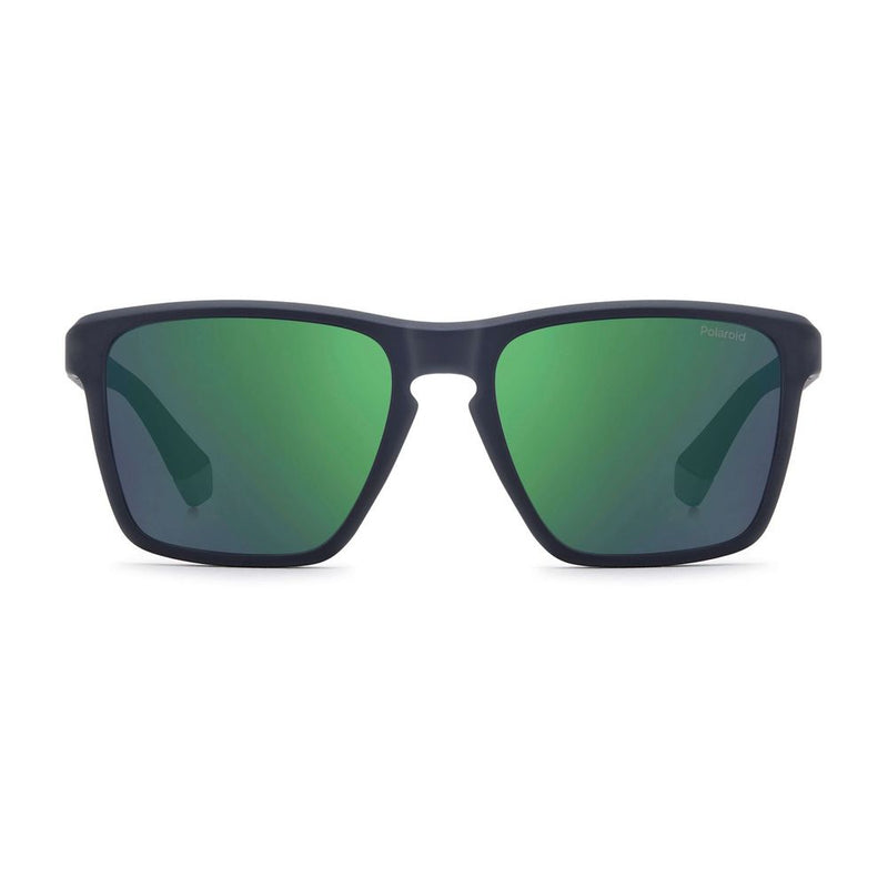 Polaroid Blue Polycarbonate Sunglasses for Men