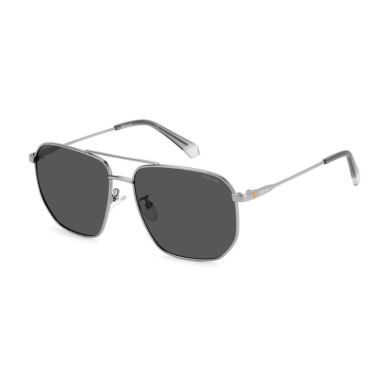 Polaroid Gray Metal Sunglasses for Men