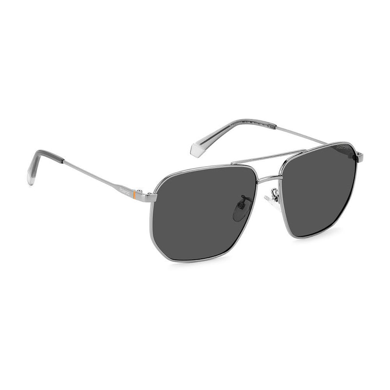 Polaroid Gray Metal Sunglasses for Men