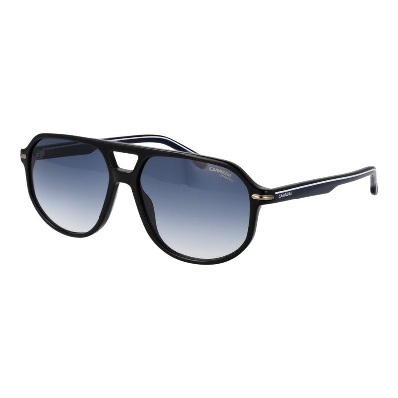 Carrera Blue Acetate Aviator Sunglasses for Men